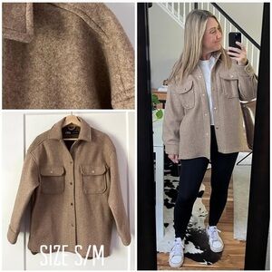 Zara shacket size Small